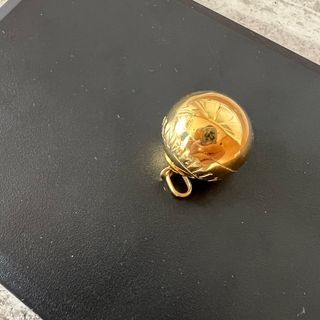 18k Gold Tiffany Ball Pendant Big size pawnable gold necklace Pendant