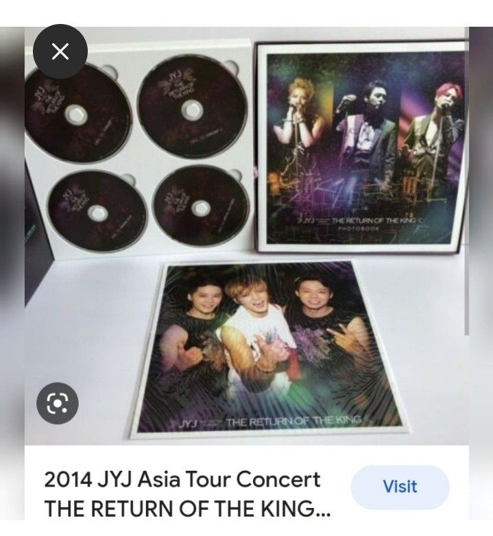 2014韓版JYJ ASIA TOUR CONCERT BOX SET 4 DVD ,4 mini poster】全件