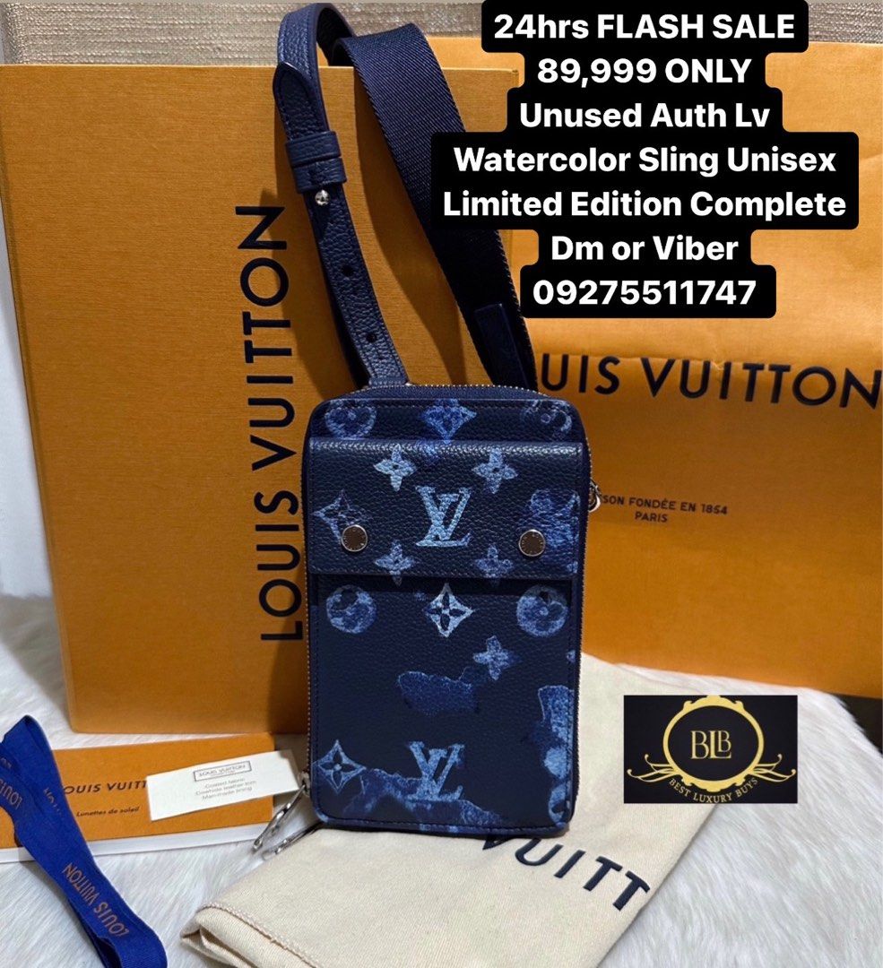 Authentic Lv watercolor, Luxury, Bags & Wallets on Carousell