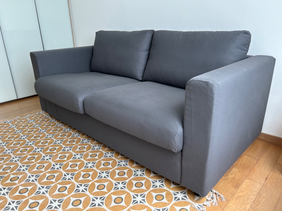 2seats sofabed Ikea new, Furniture & Home Living, Furniture, Sofas on