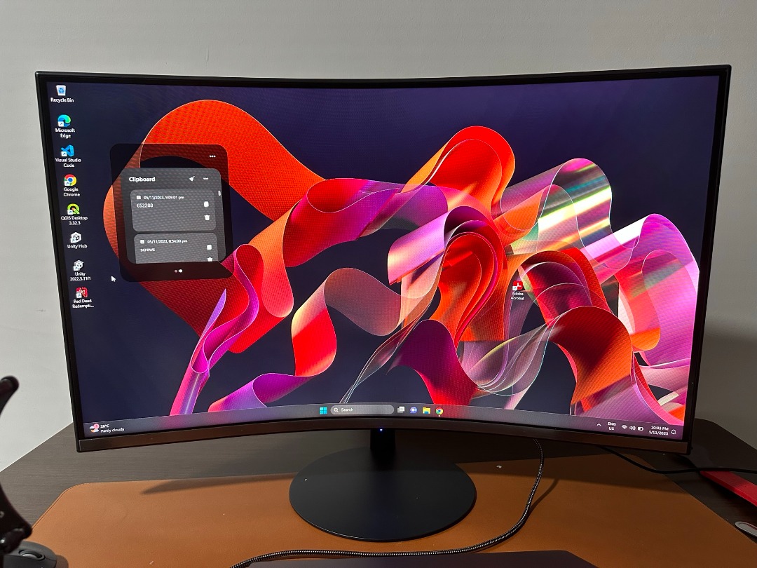 32 inch Samsung curved monitor, Computers & Tech, Parts & Accessories