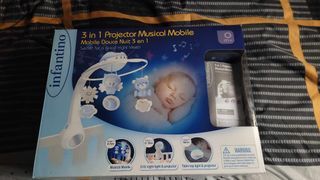 3 in 1 projector musical mobile