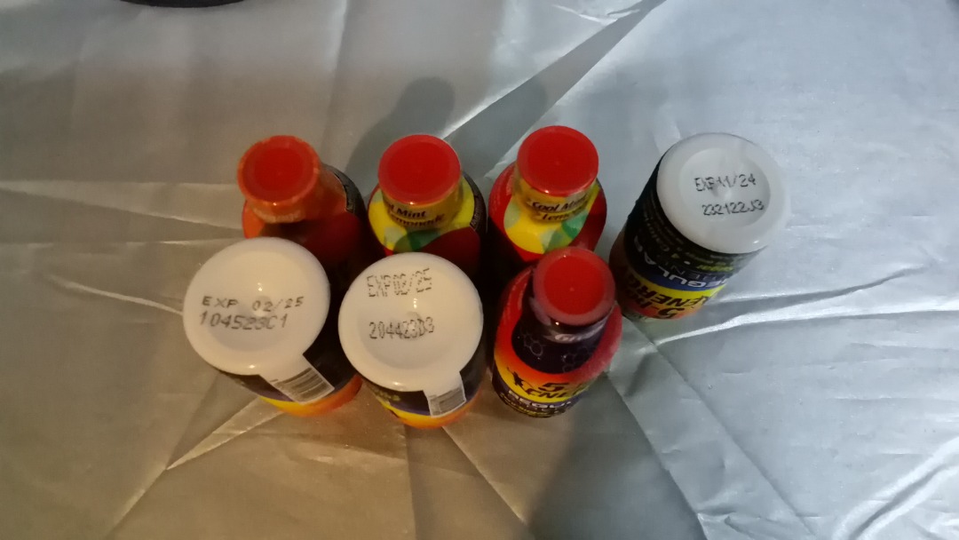 5 Hour ENERGY Regular Cool Mint Lemonade,Orange Flavour,Grape Regular