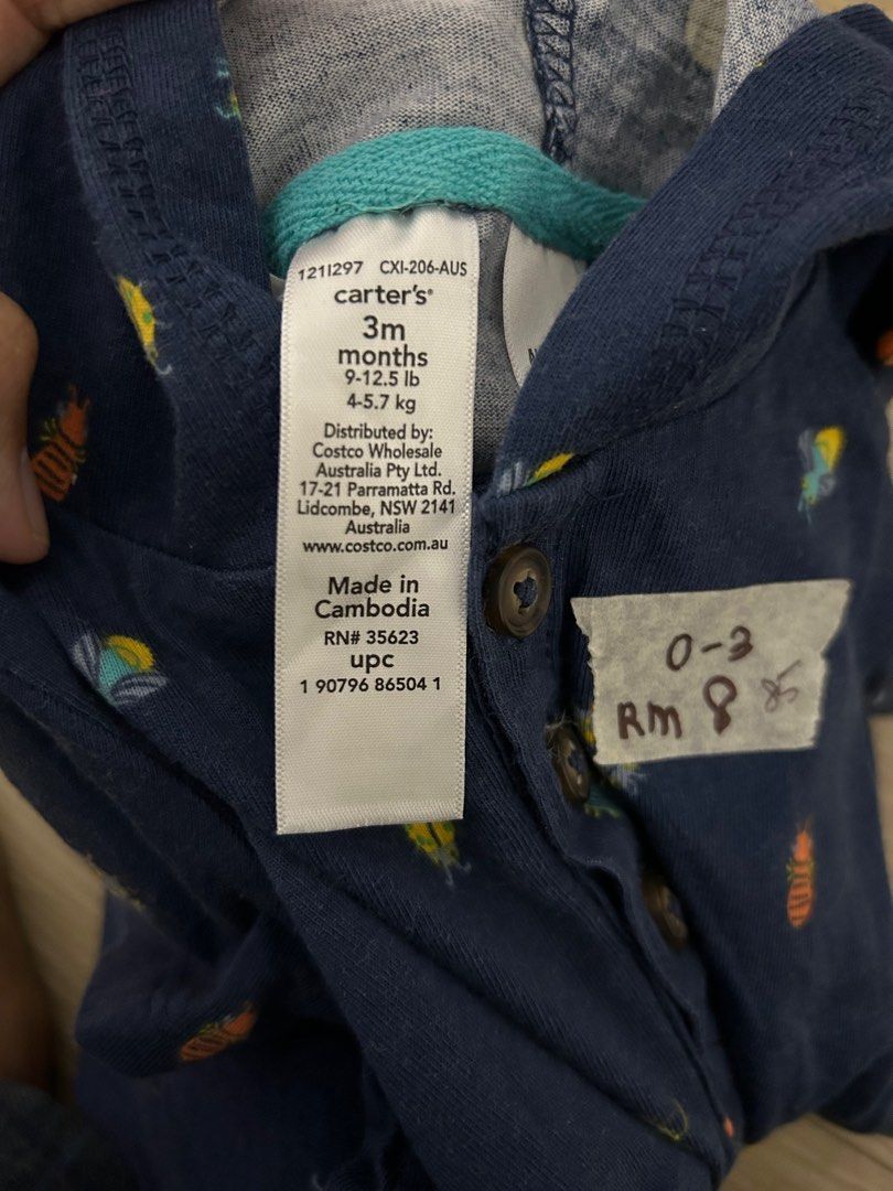 Carters clearance boys hoodies