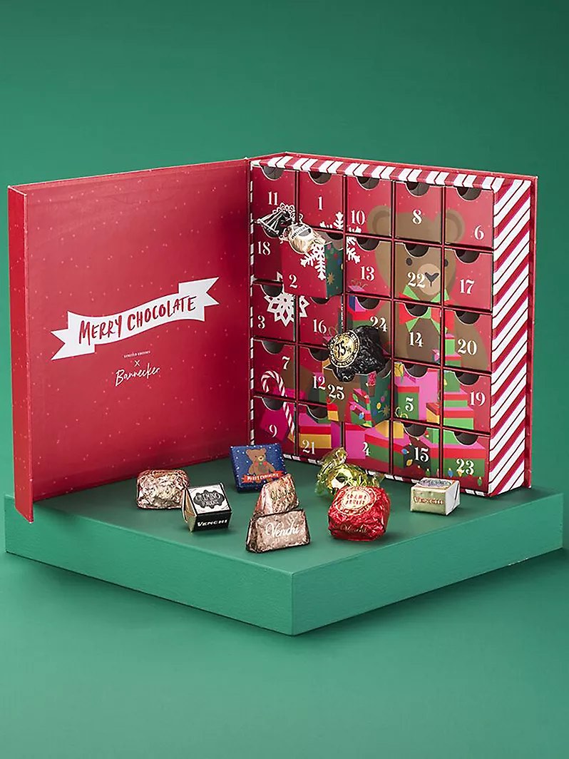 預購 2023聖誕日曆 Venchi chocolate advent calendar venchi聖誕倒數日曆 朱古力 聖誕禮物