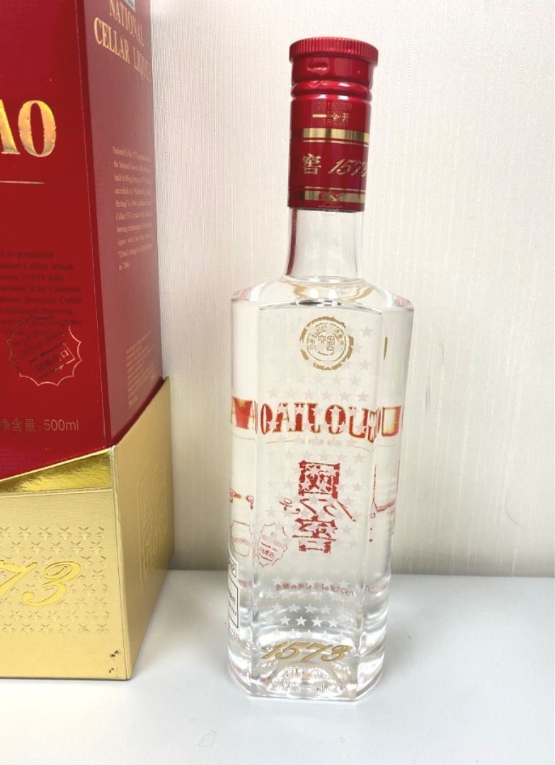 瀘州老窖- 國窖1573 52% 500ml 中國白酒, 嘢食& 嘢飲, 酒精飲料- Carousell