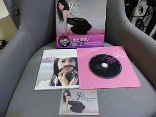 絕版稀有收藏 蔡依林jolin 舞孃首版預購版cd+寫真本+DM紙盒