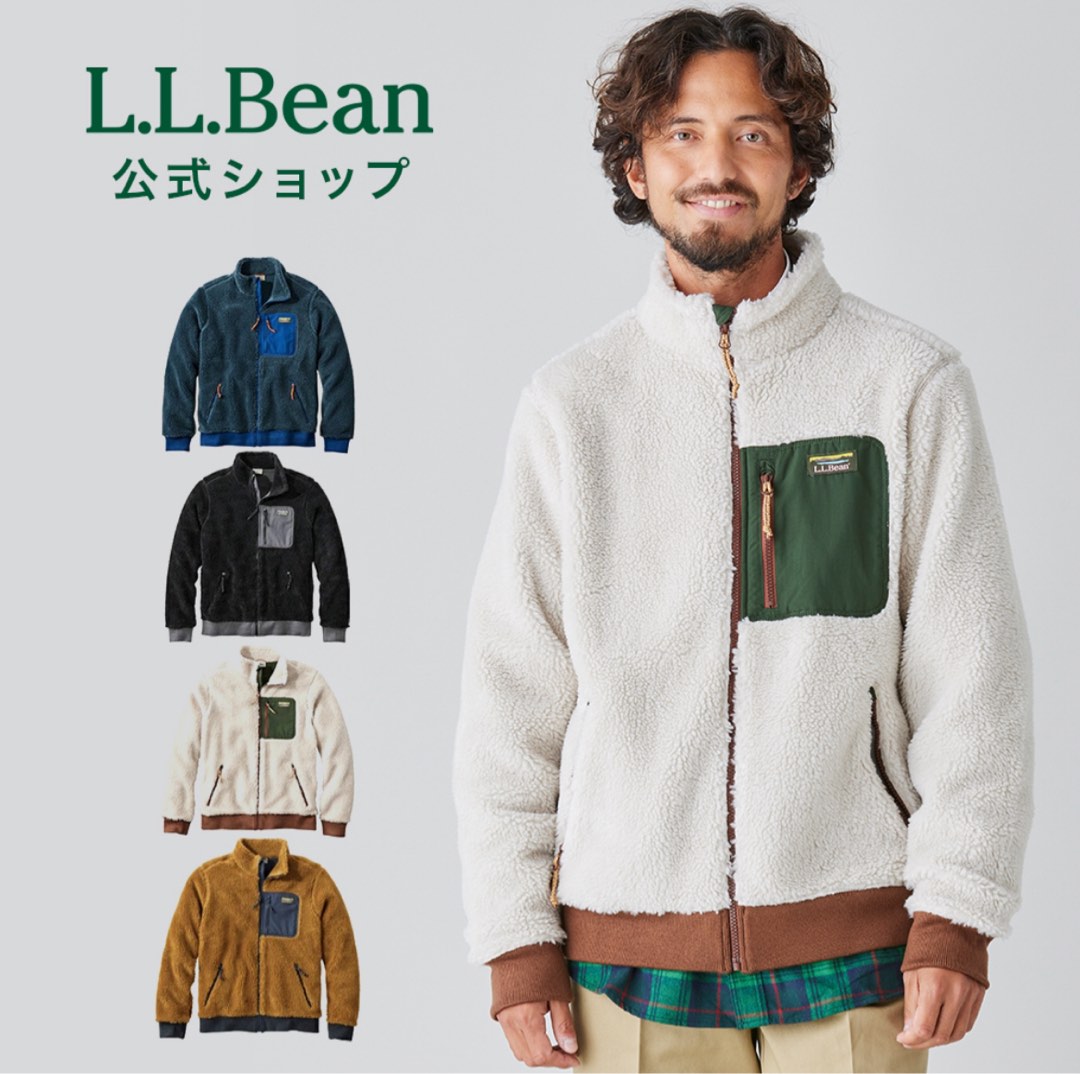 日本代購L.L. Bean Sherpa Fleece Boa jacket ll bean 加拿大露營爬山