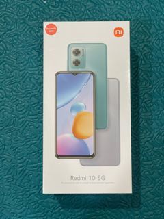 ［ Redmi 10 5G］. 小米紅米手機，graphite gray . 4G ram.64GRom.品項如圖
