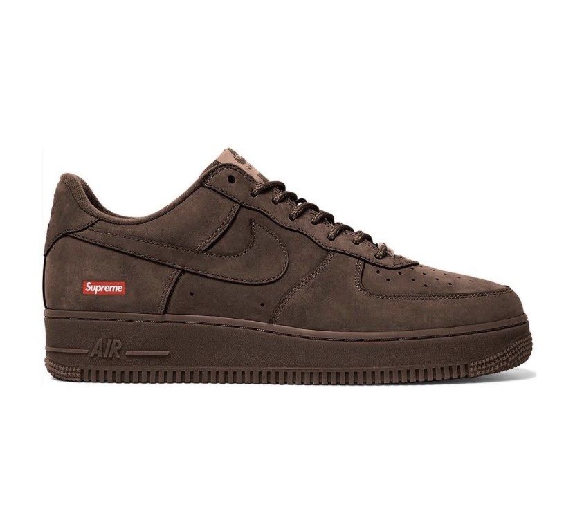 新品上架❱ SUPREME X NIEK AIR FORCE 1 LOW CU9225-200, 他的時尚, 鞋