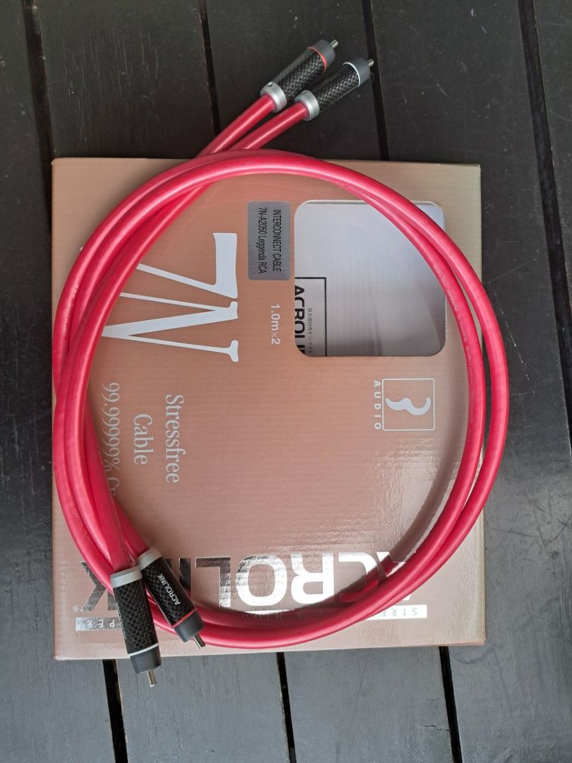 ACROLINK 7N-A2050 Leggenda RCA（5.0mX2本） RCAピンケーブル
