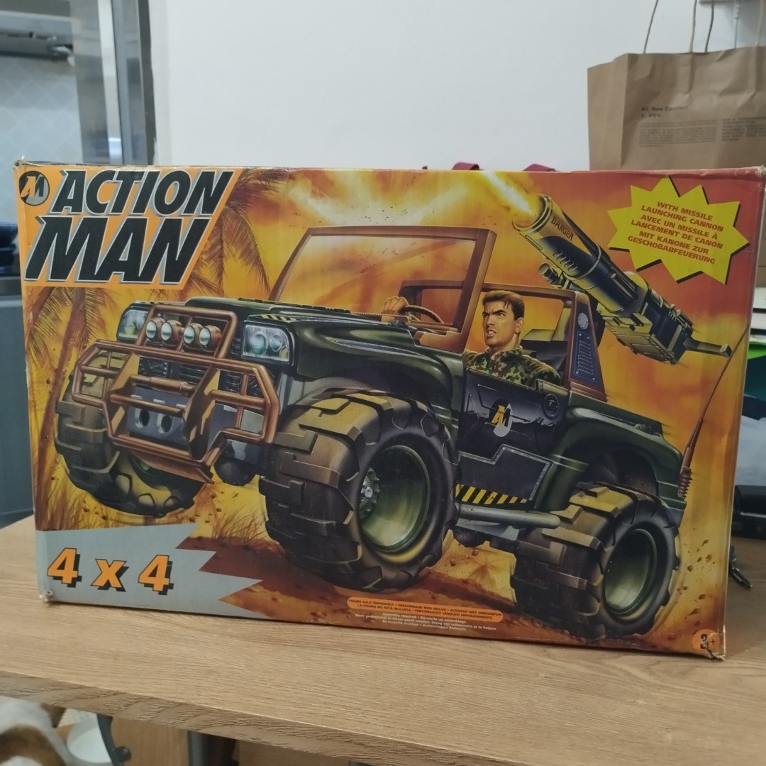 Action Man Gi joe 4x4 1996 Hasbro GI Joe JUNGLE STALKER, 興趣