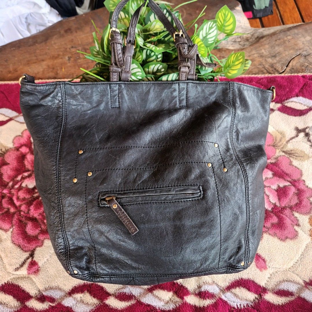 Day and mood cheap leather bag