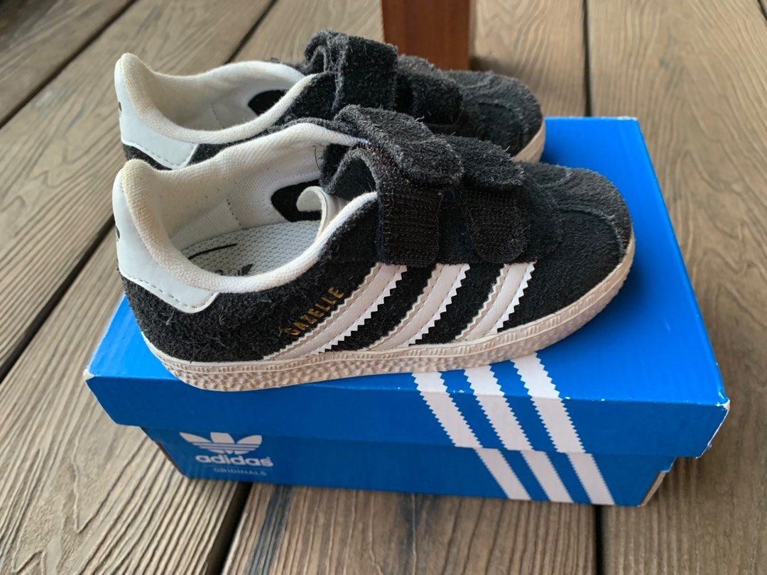 Adidas black Gazelle Babies Kids Babies Kids Fashion on
