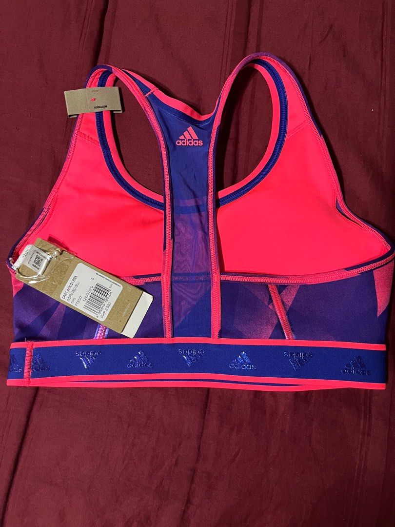 Adidas DRST ASK Q1 Medium Support Sports Bra (Category: Activewear) located in Quezon City. Submitted by rose224 (Listing ID 1264003778, Image 2). Description: RFS: doesn’t fit. apparently am a size medium already 🥲 Original Price: ₱3,500 Loc: Cubao/Mckinley Hill/Antipolo sf shouldered by buyer.