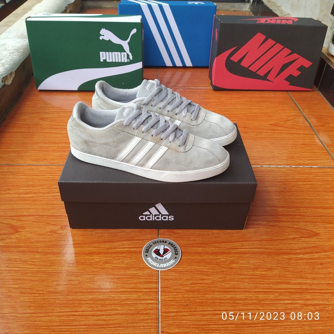 Adidas grey courtset discount
