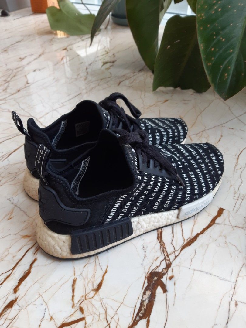 Adidas NMD R1 3 Stripes Size 8 US, Men's Fashion, Footwear, Sneakers on  Carousell