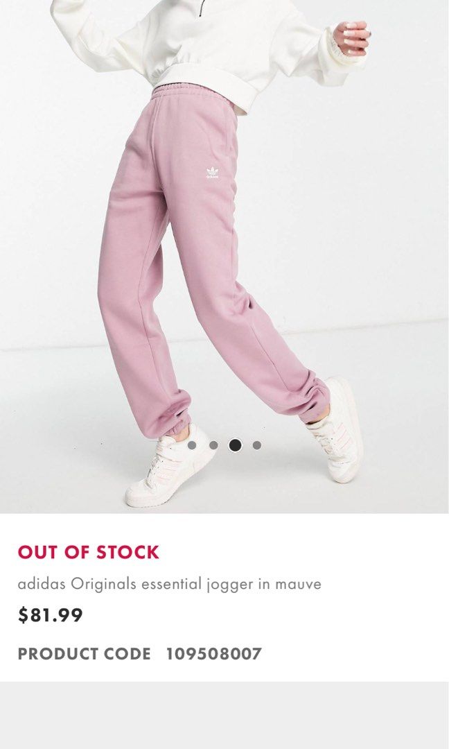 Adidas sales periwinkle joggers