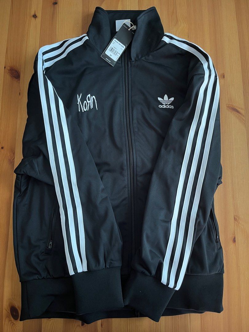 adidas Korn Track Top - Black, Men's Lifestyle