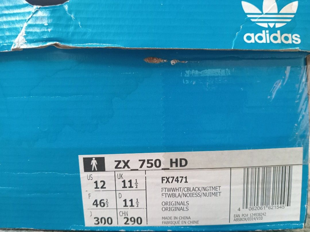 ADIDAS Zx750 HD Men s Fashion Footwear Sneakers on Carousell