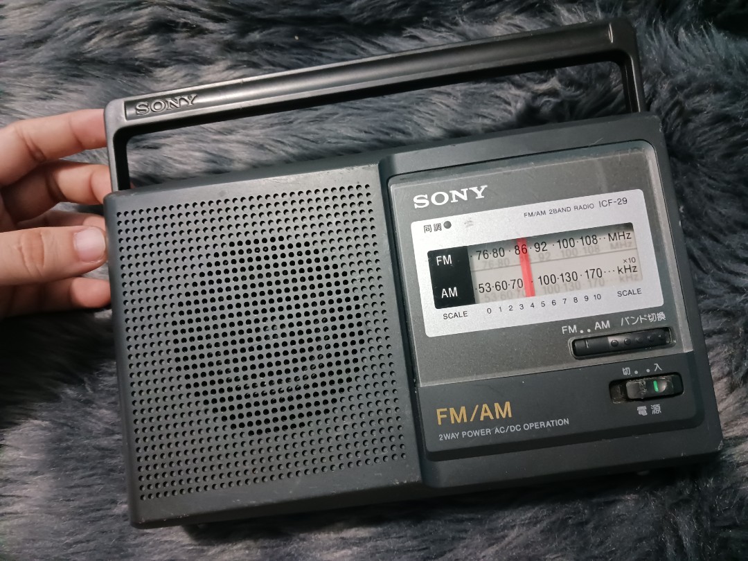 SONY ソニー ラジオ FM AM 2BAND RADIO ICF-801 - ラジオ・コンポ