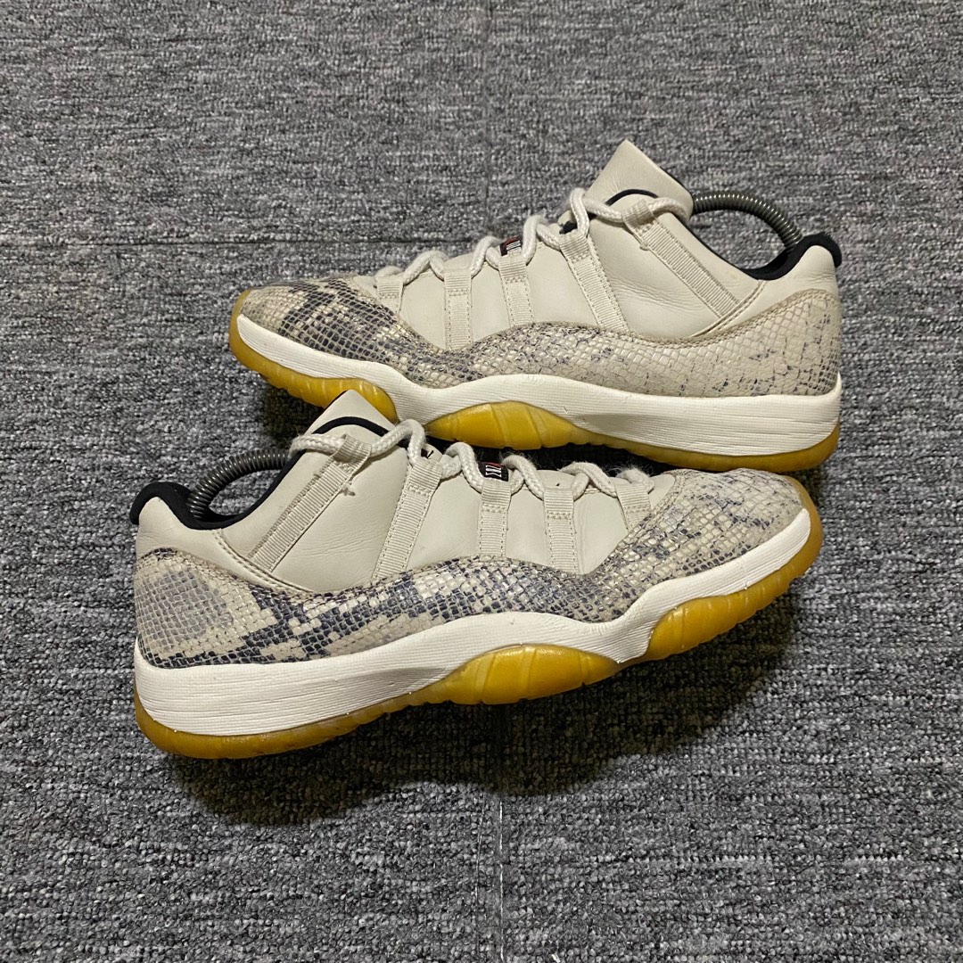 Tan snakeskin 11s hot sale