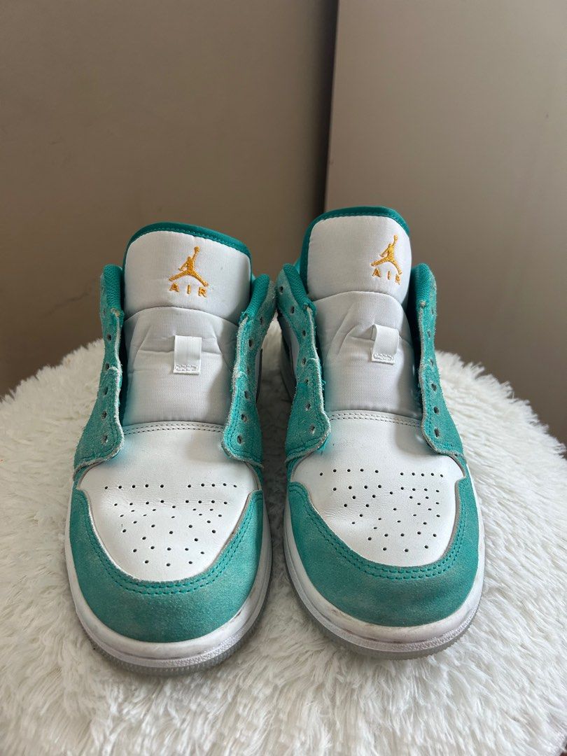 the new green jordans
