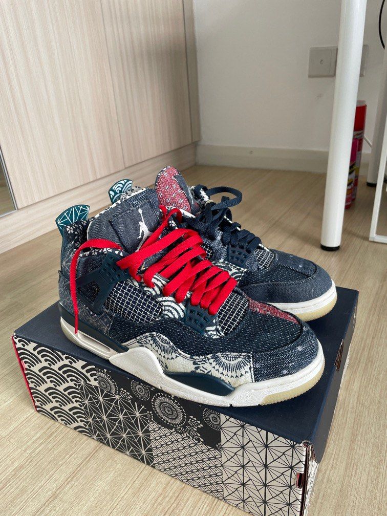 aj4 sashiko stockx
