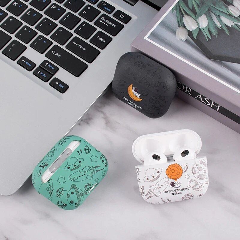 For Airpods 3rd generation Pro 2/1 Retro Leather Shockproof Airpods Case  Cover