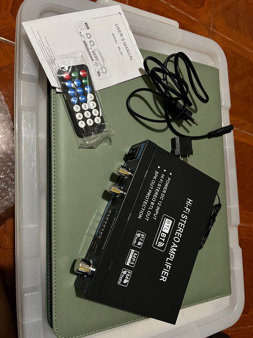 AK35 Amplifier, Audio, Soundbars, Speakers & Amplifiers on Carousell