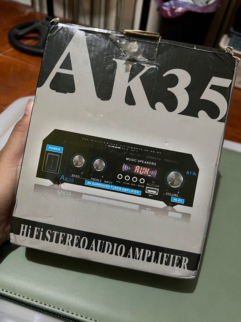 AK35 Amplifier, Audio, Soundbars, Speakers & Amplifiers on Carousell
