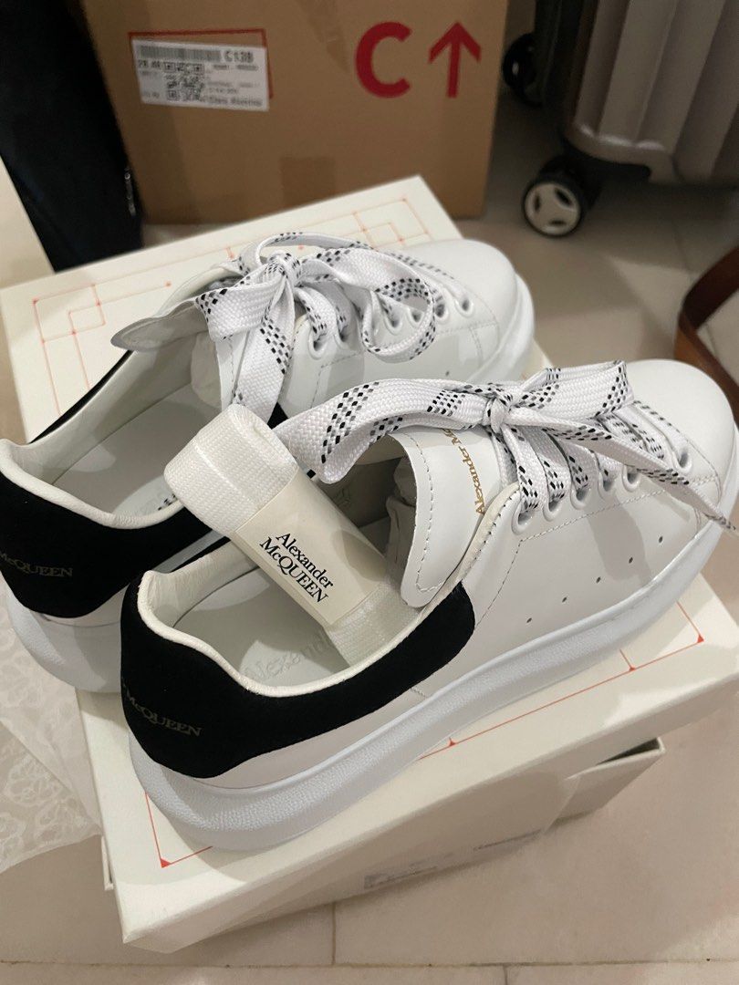 Alexander McQueen Shoes Black 37 5 Women s Fashion Footwear