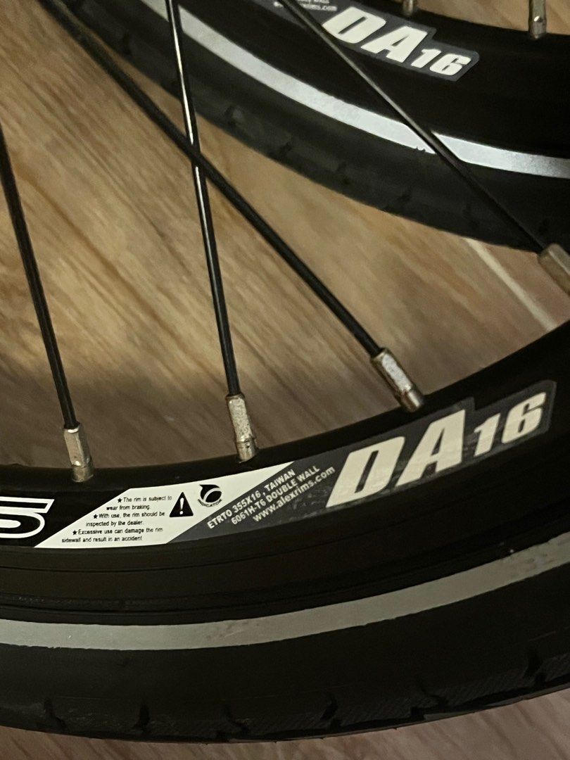 Da16 Alexrims Double Wall アレックスリム(ALEXRIMS) DA16 20(406