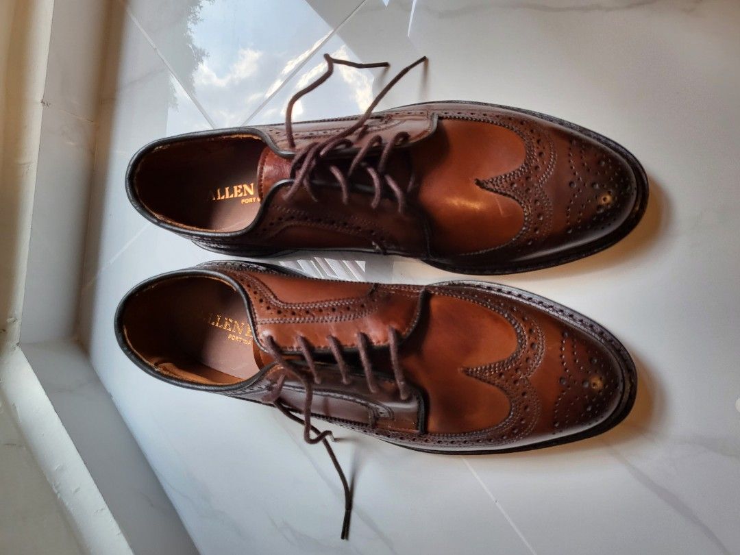 Allen edmonds double leather sole store