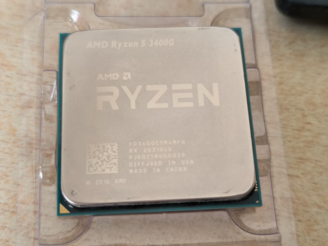 amd ryzen 5 3400g cpu, 電腦＆科技, 桌上電腦- Carousell