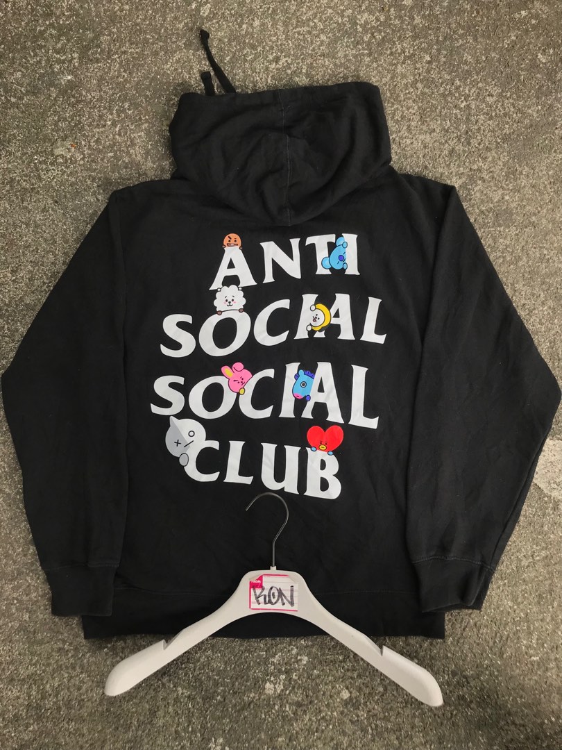 Anti social social hotsell club bts hoodie