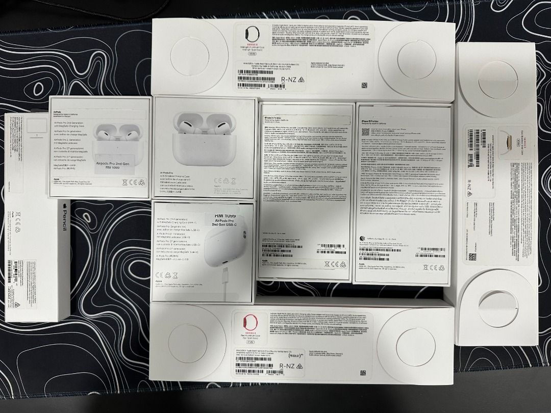 Apple Original Empty Boxes, Furniture & Home Living, Home Improvement