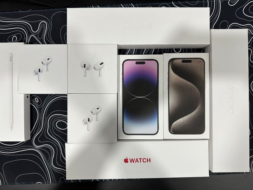 Apple Original Empty Boxes, Furniture & Home Living, Home Improvement