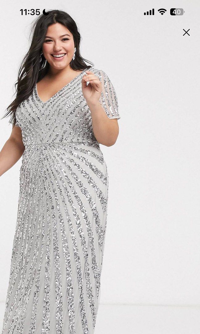 Asos plus size evening gowns cheap