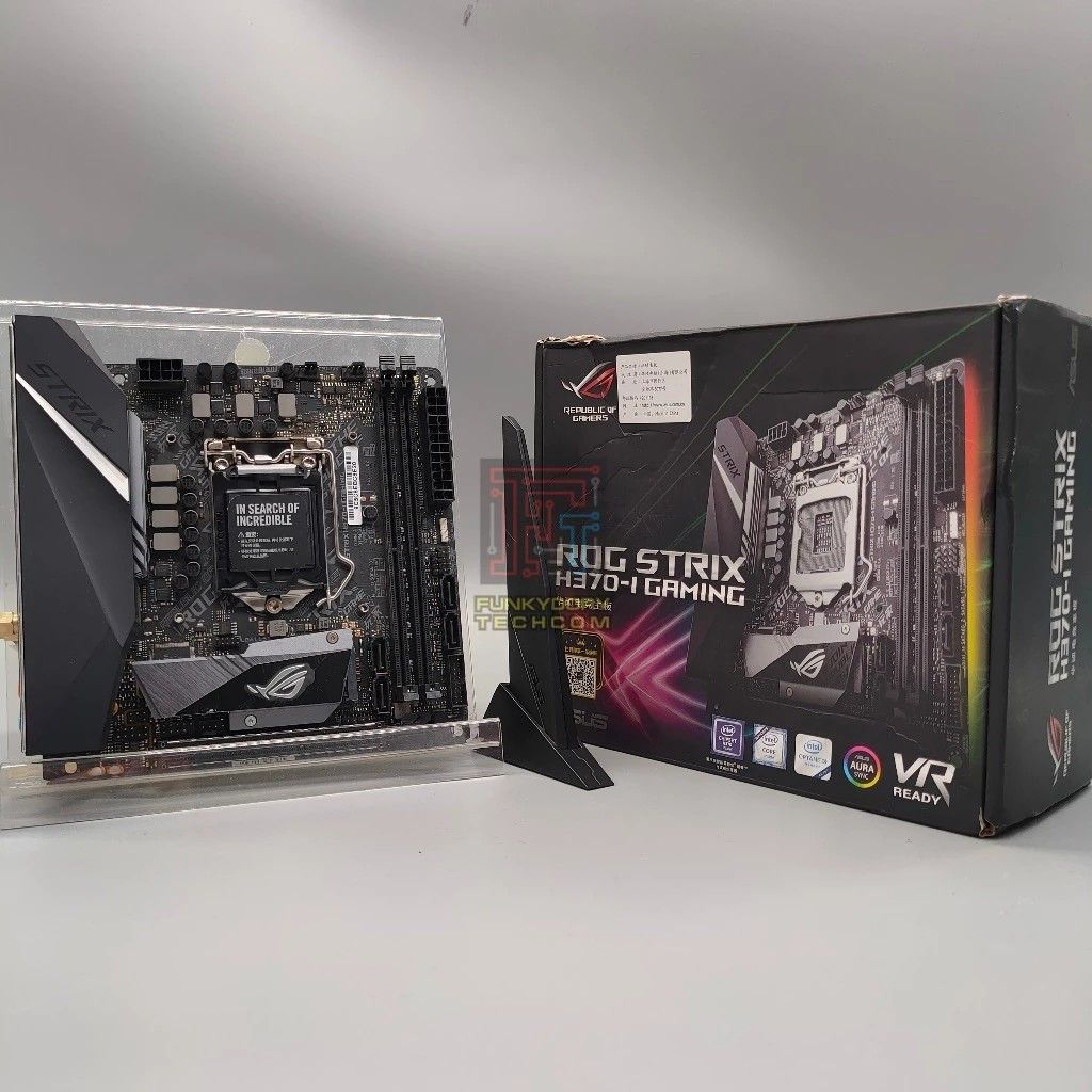 Asus ROG STRIX H370I GAMING Mini ITX LGA1151 Motherboard, Computers & Tech, Parts & Accessories
