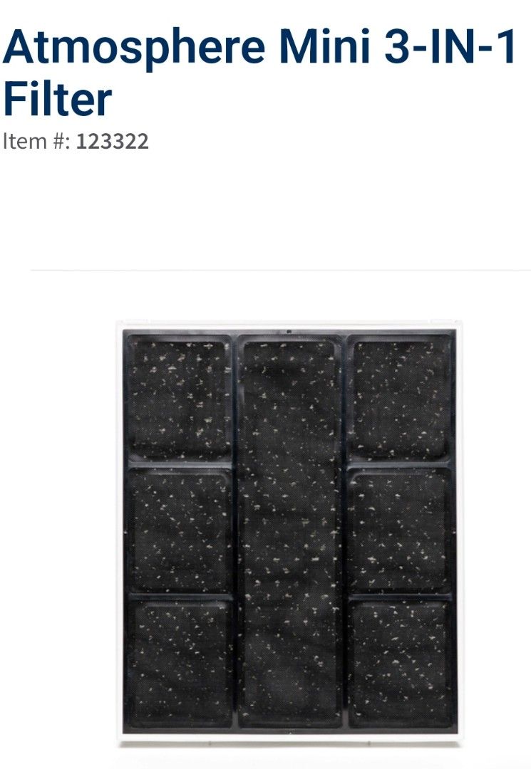 ATMOSPHERE MINI 3-in-1フィルター