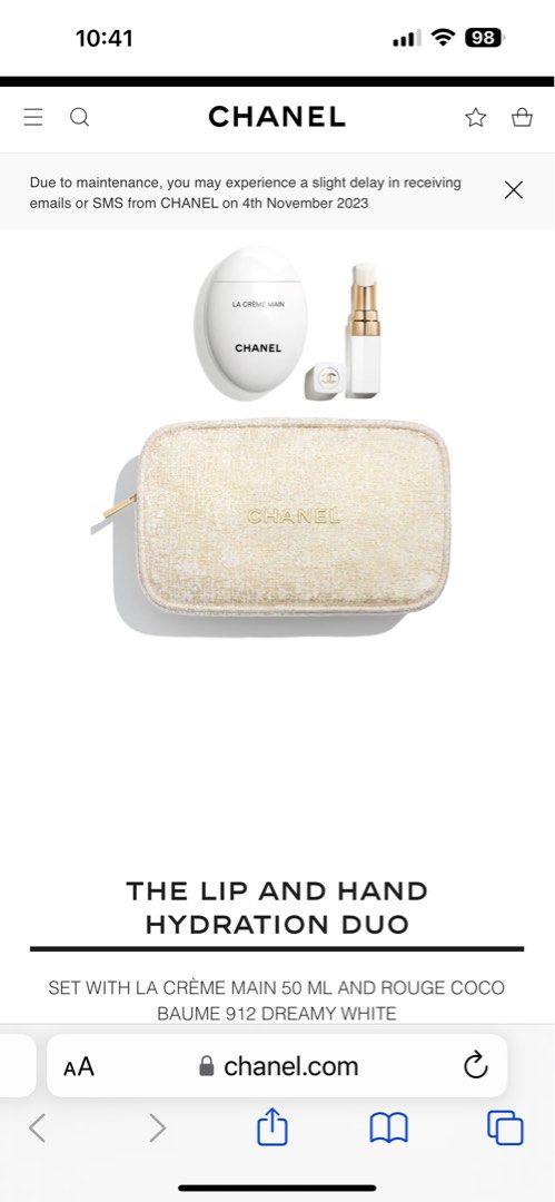 Authentic Chanel Christmas Gift set