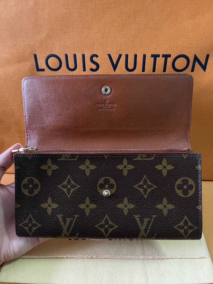 💯LV Monogram Long Wallet, Luxury, Bags & Wallets on Carousell