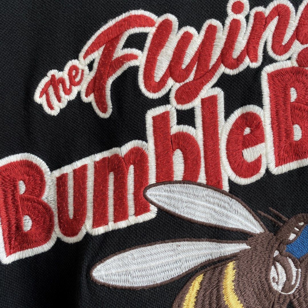 AVIREX USAFA The Flying Bumblebees Polos Collar Neck Buttom, Men AVIREX FLYING BUMBLE BEES