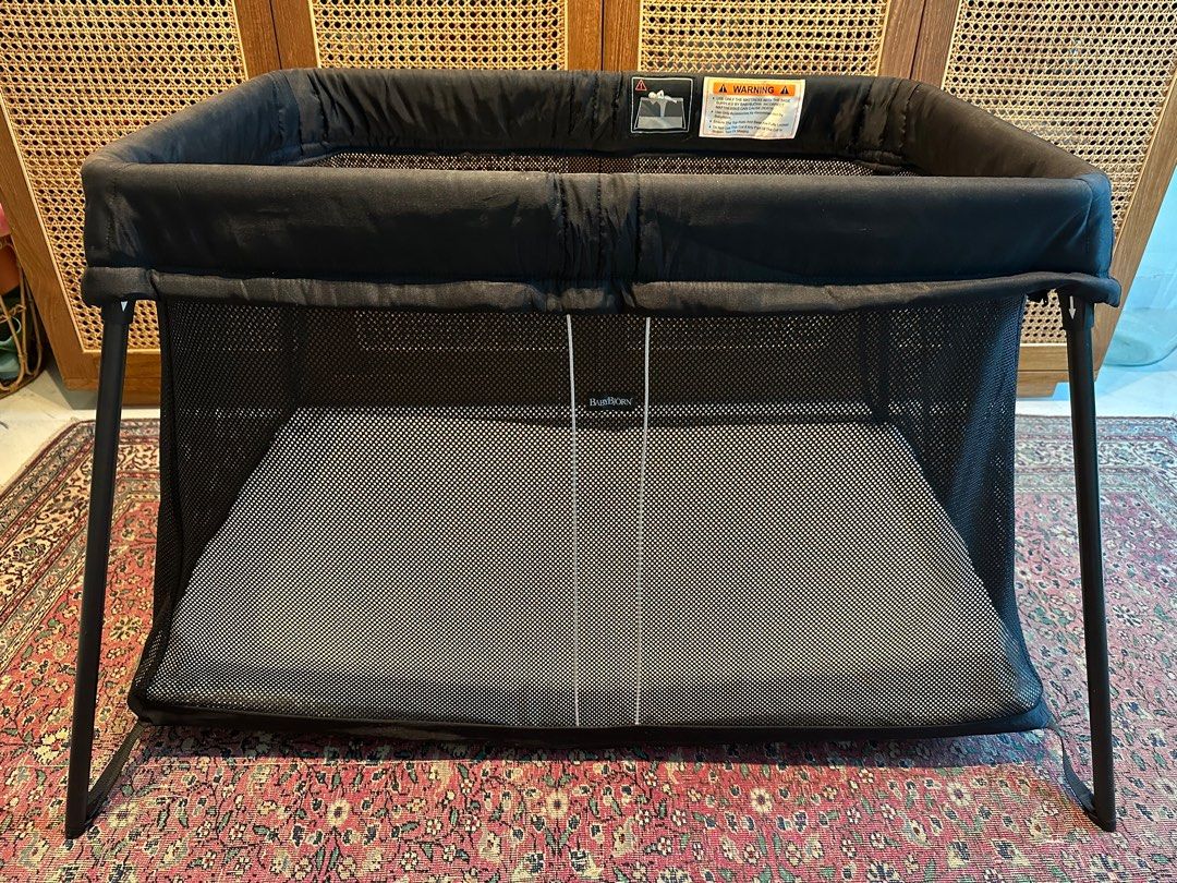 Babybjorn travel cot, Babies & Kids, Baby Nursery & Kids Furniture