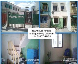 📌Bagumbong Caloocan City -Foreclosed Townhouse for sale in Victoria Compound!