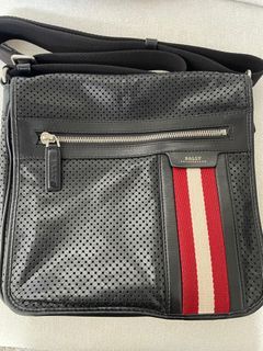 Bally Leather Bag Travel Office Bag Mens Bag