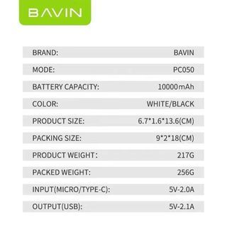 BAVIN 10000mah Power Bank