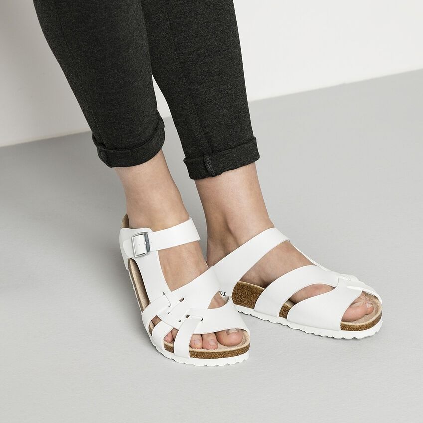 Birkenstock hotsell pisa white