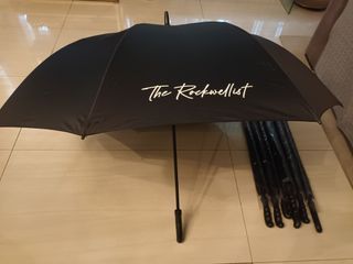 black golf umbrella automatic